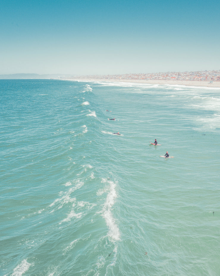 Surfers Waiting